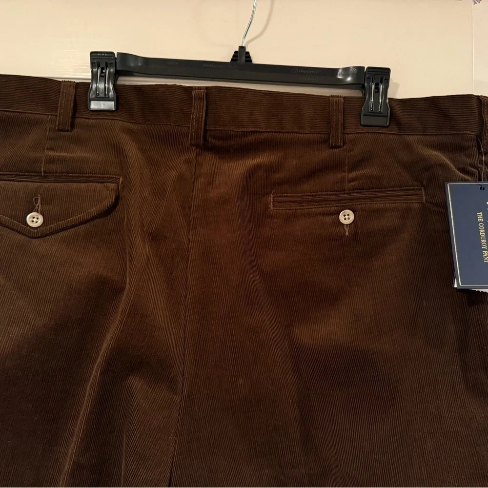 NWT Polo by Ralph Lauren The Corduroy Pant in Brown Size 42B-30